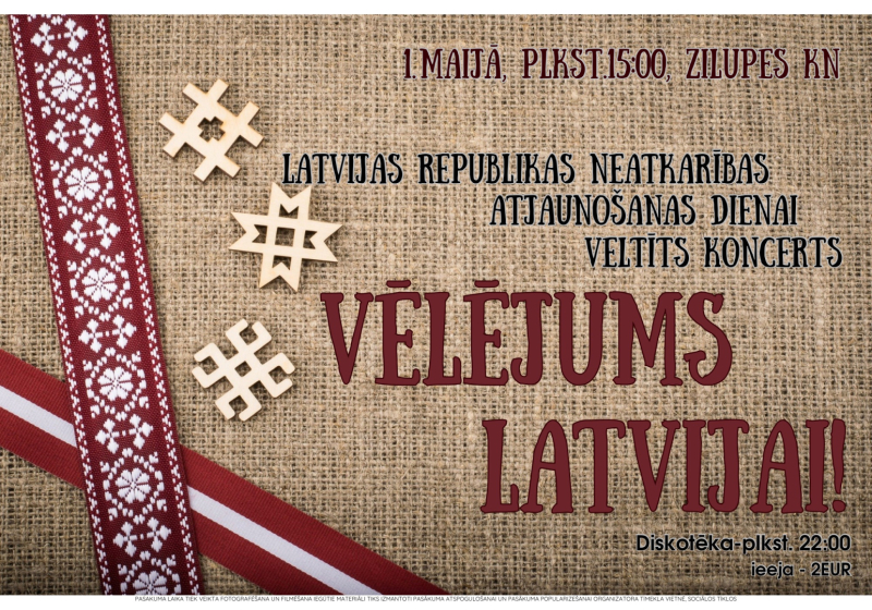 pasākuma afiša