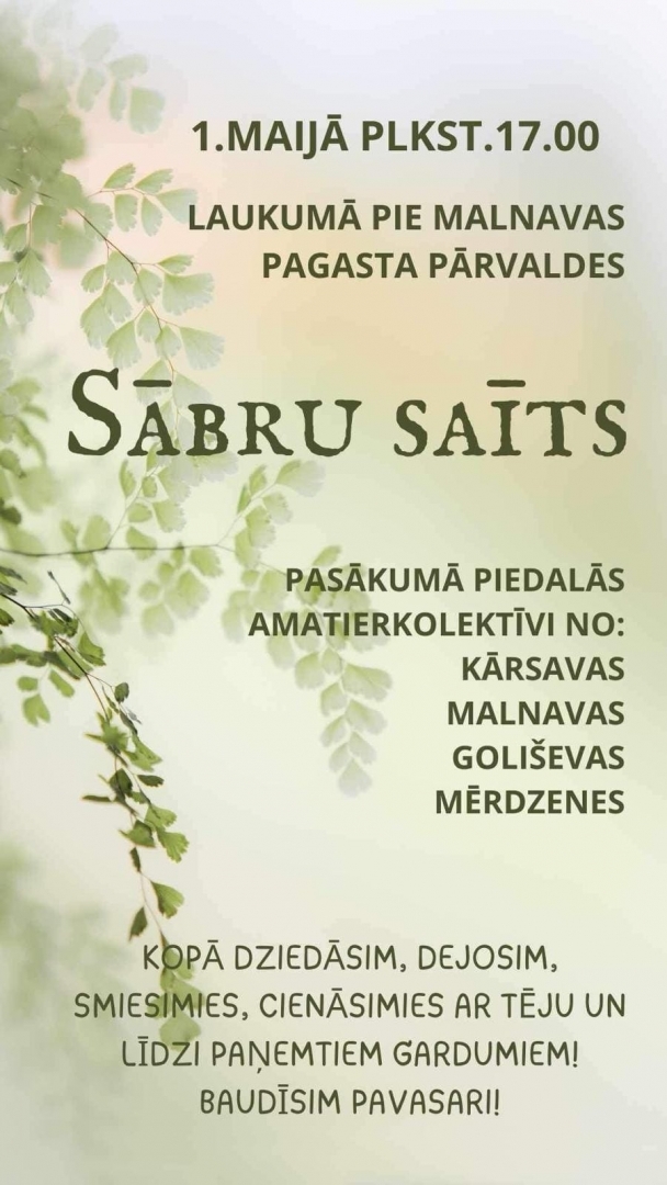 Pasākuma afiša
