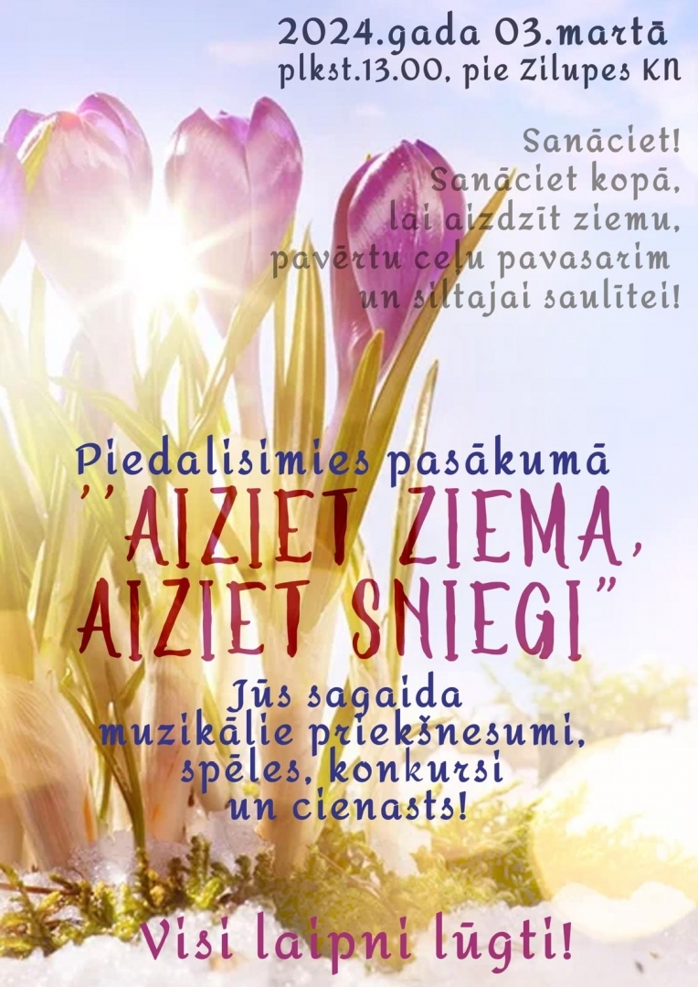pasākuma afiša