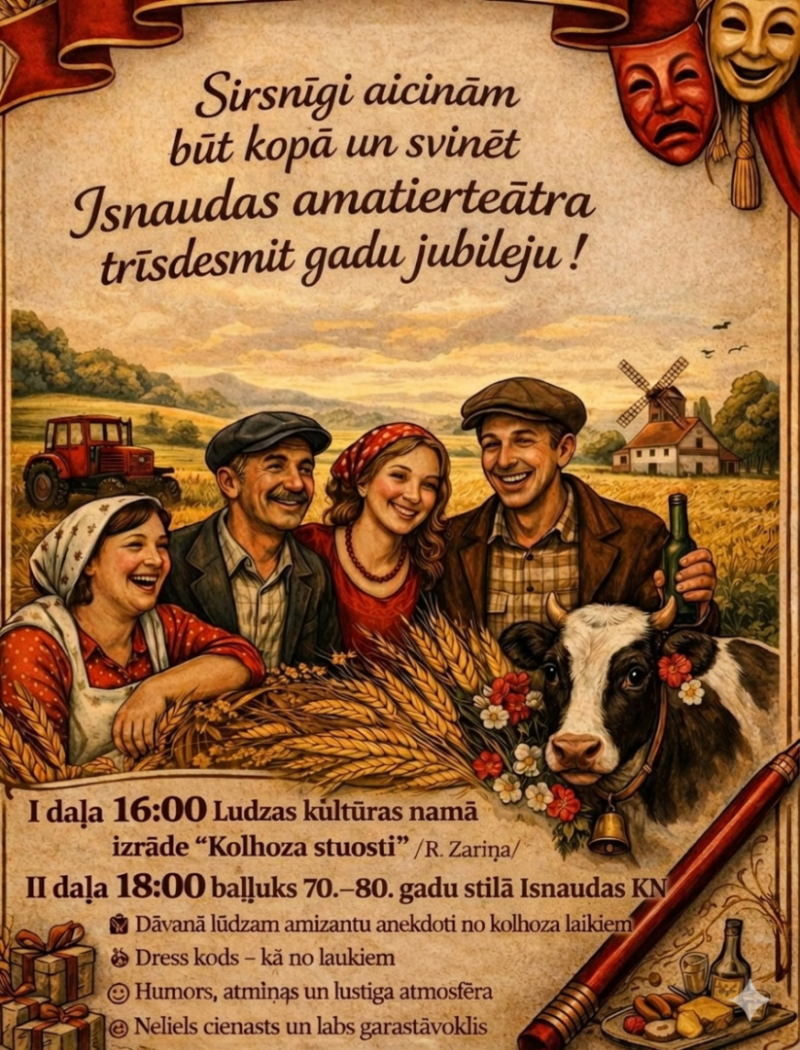 pasākuma afiša