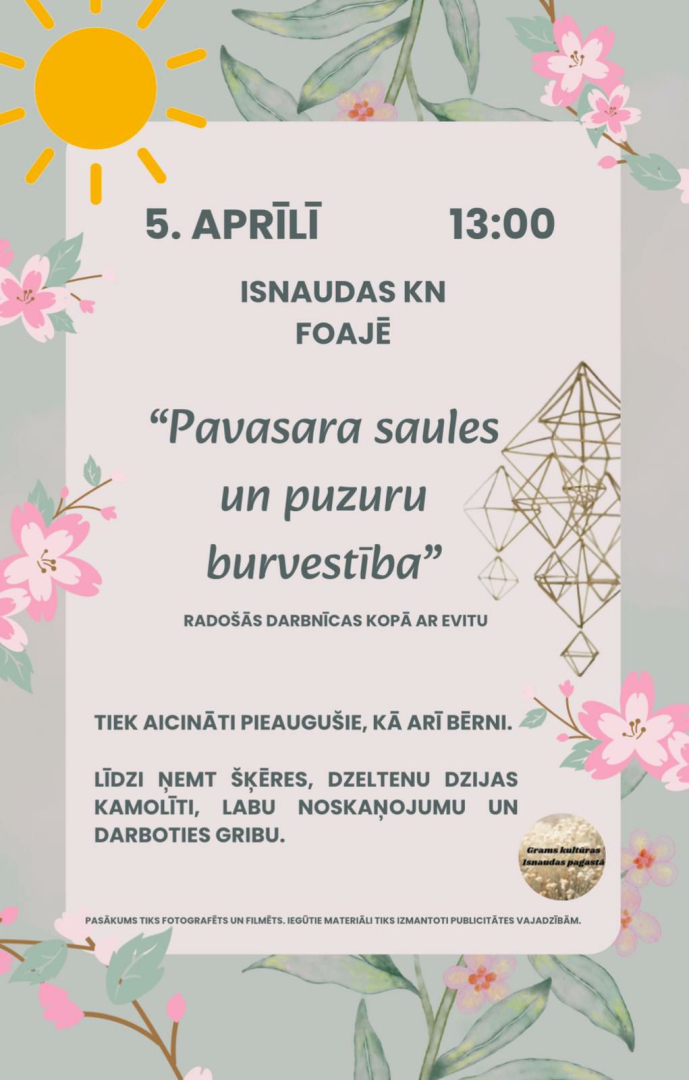 Pasākuma afiša