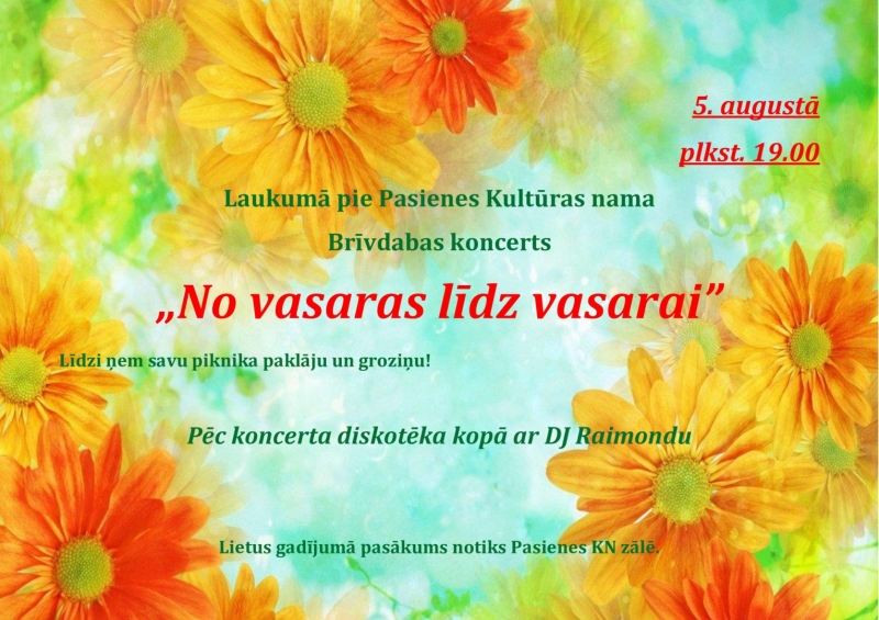 Pasākuma afiša