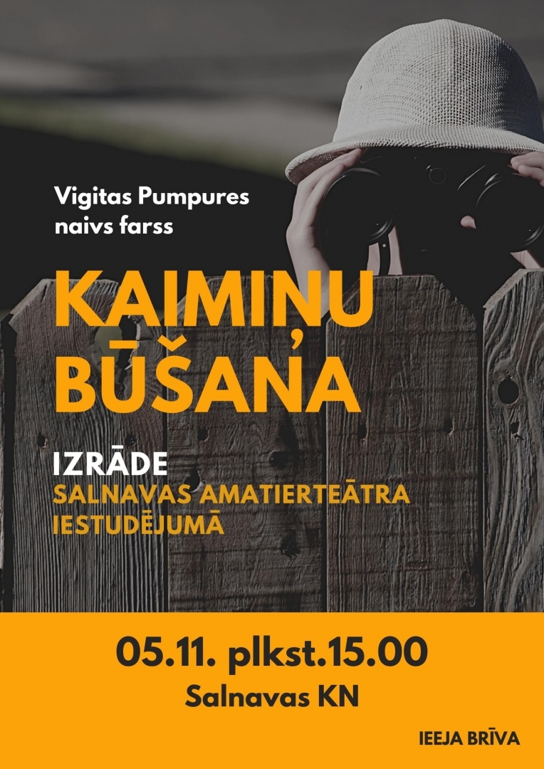 Pasākuma afiša