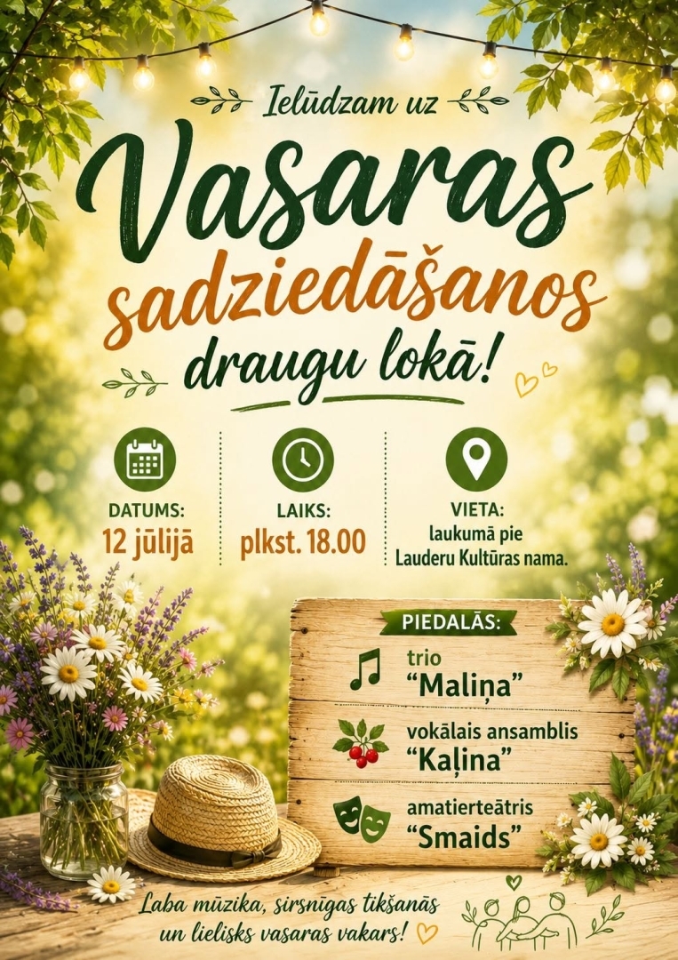 pasākuma afiša