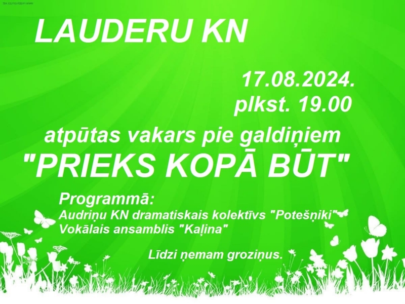 Pasākuma afiša