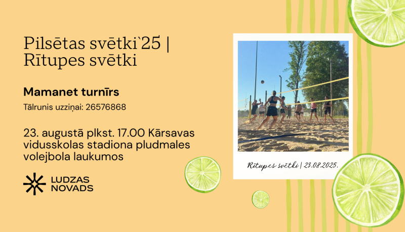 pasākuma afiša