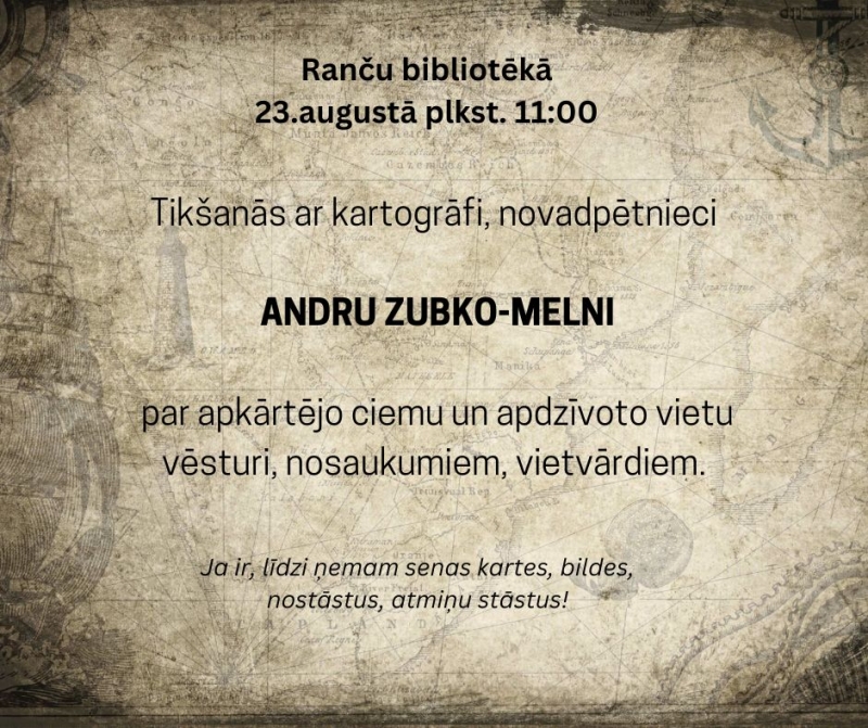 pasākuma afiša