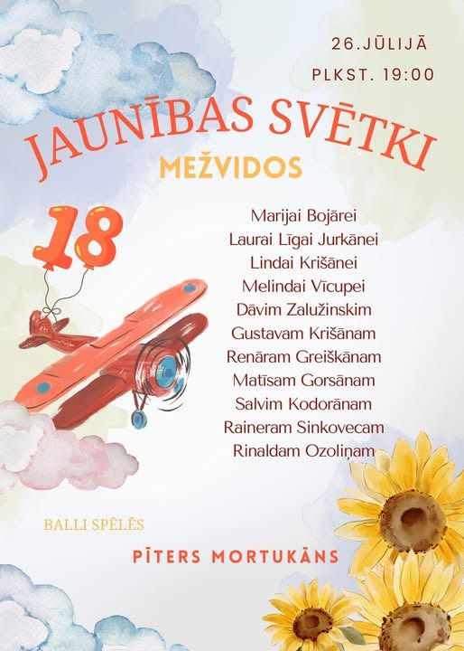 Pasākuma afiša