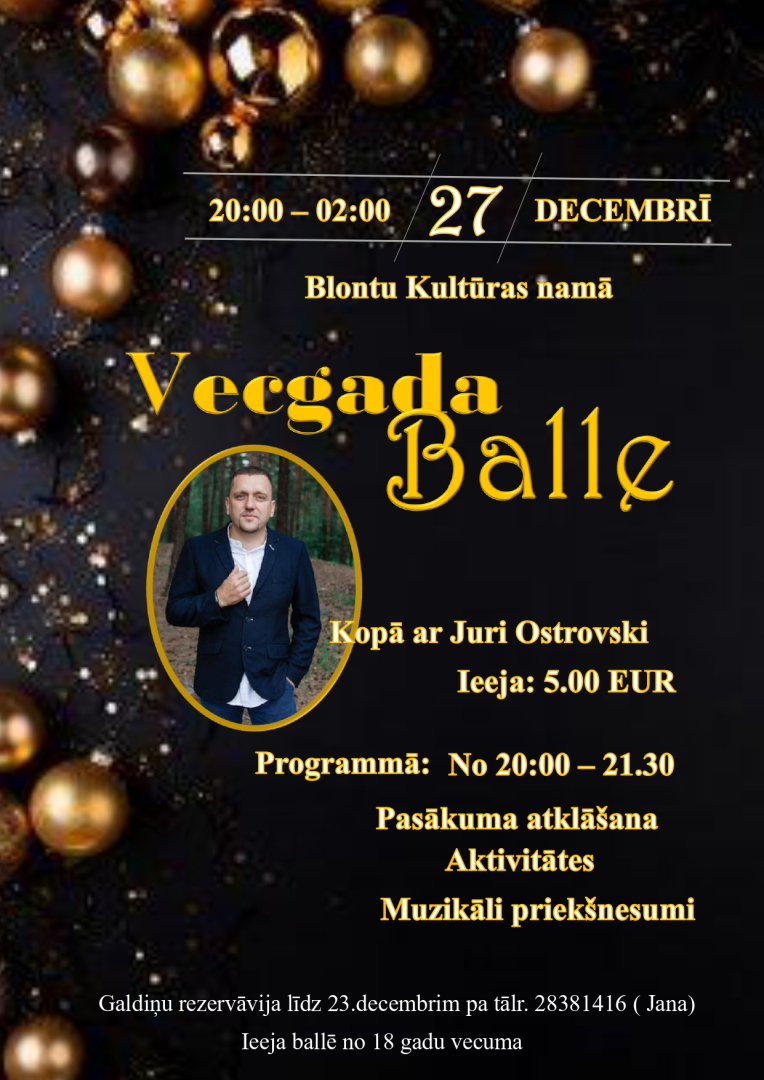 pasākuma afiša