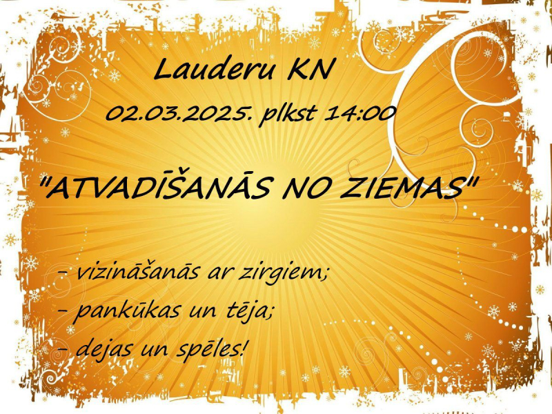pasākuma afiša