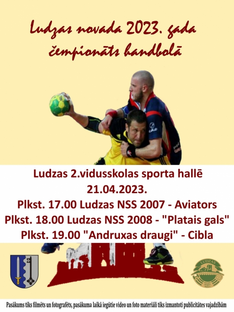handbols afiša