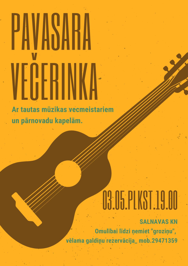 pasākuma afiša