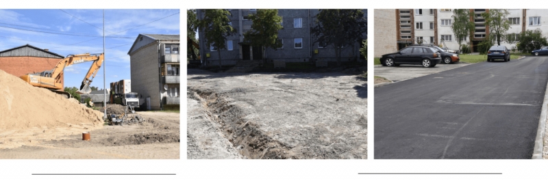 Attēlā: Kadrs no SAC “Ludza” Isnaudas filiāles atklāšanas. Domes priekšsēdētājs Edgars Mekšs sveic klienti Vandu.  SIA “Ludzas medicīnas centrs” pie poliklīnikas ēkas, realizējot projektu, ir uzbūvēts pacēlājs, iegādāts jauns aprīkojums, turpinās slimnīcas vecā korpusa jumta nomaiņas darbi.  Pildas pamatskolā uzsākti ēkas pārbūves darbi, pielāgojot telpas pirmsskolas izglītības iestādes vajadzībām, uzsākti Pildas pamatskolas stadiona skrejceliņu pārbūves darbi.   Pašvaldība palīdz dzīvokļu īpašniekiem spert