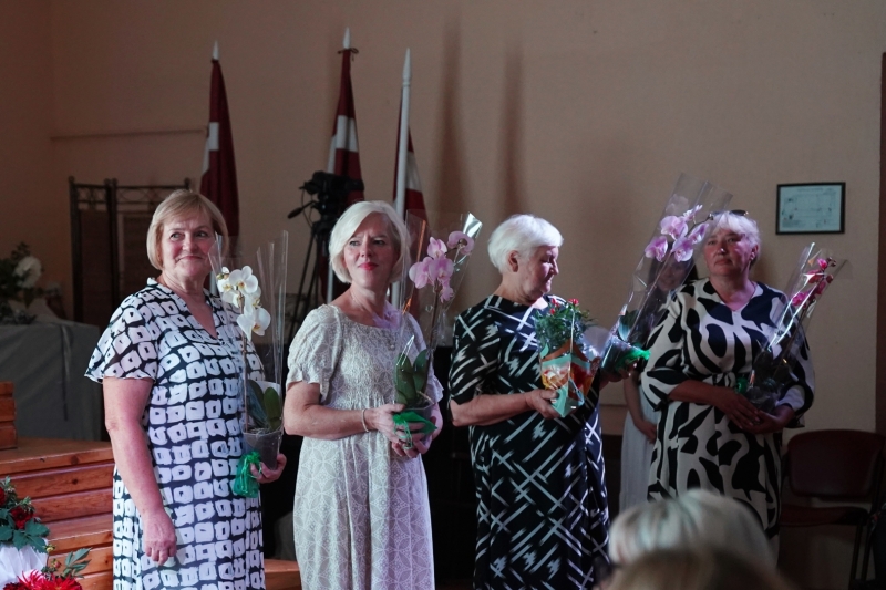Rītupes krasta tradicionālo ēdienu Godu saimnieces konkursa “MISS & MISTER Rītupe” noslēgumā.