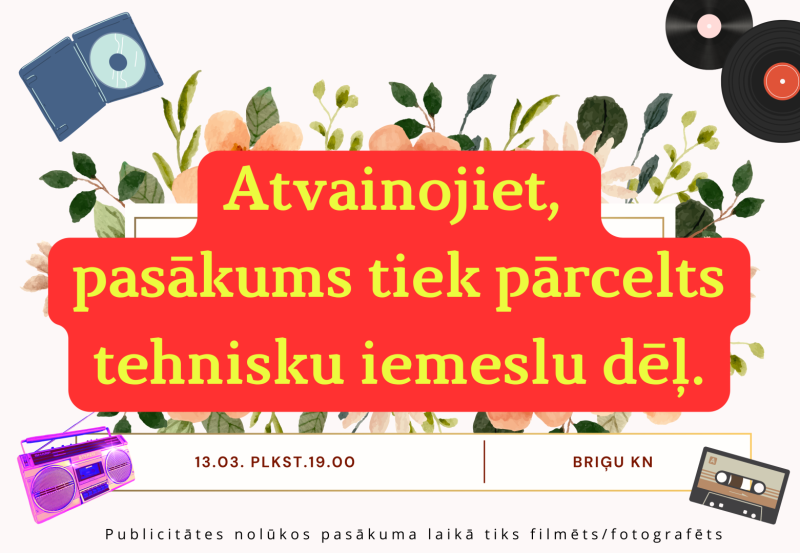 Pasākuma afiša