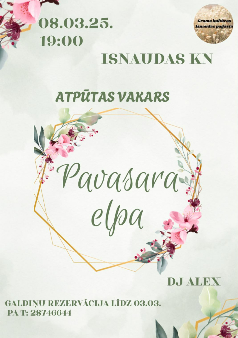 pasākuma afiša