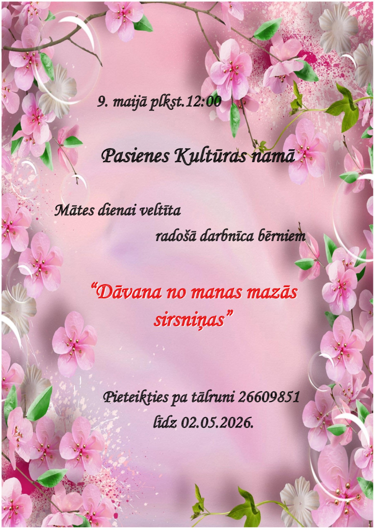 pasākuma afiša
