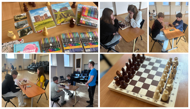 Vizuālis - Šaha turnīrs 7. klašu skolēniem – prāta cīņas, līderība un iedvesma