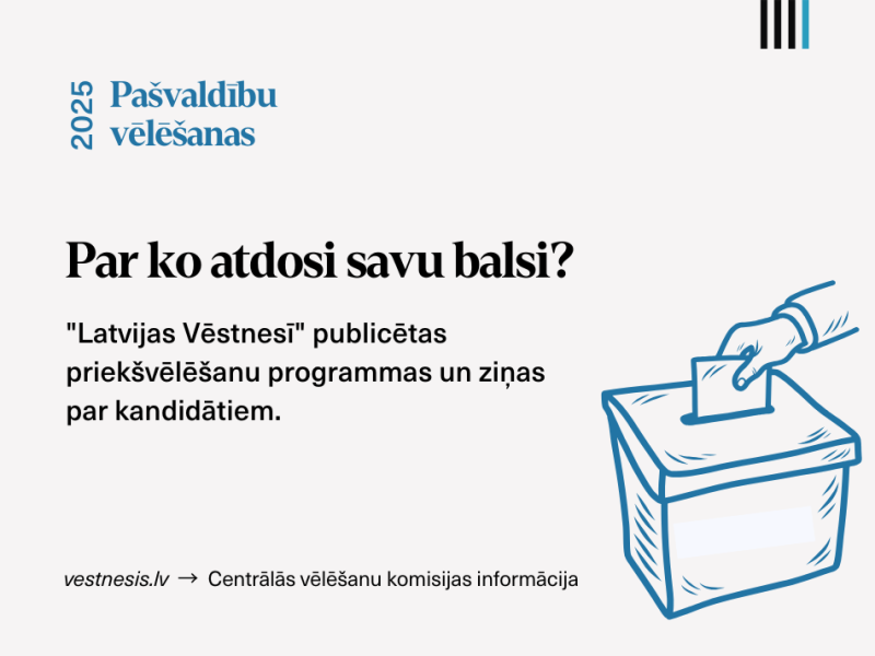 Vizuālis - "Latvijas Vēstnesī" publicēti pašvaldību vēlēšanu kandidātu saraksti un programmas