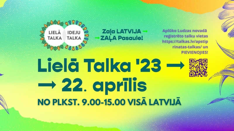 afiša lielā talka