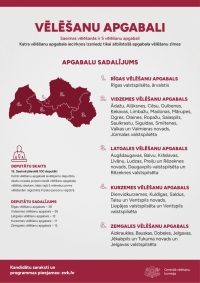 CVK informatīvie materiāli par 15. Saeimas vēlēšanām