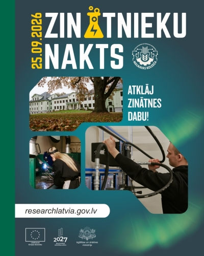 Atklāj zinātnes dabu LBTU Malnavas koledžā!