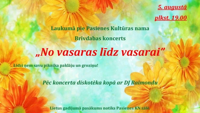 Pasākuma afiša