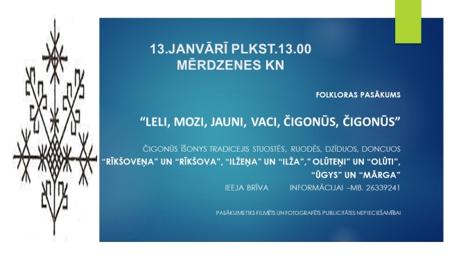 Pasākuma afiša