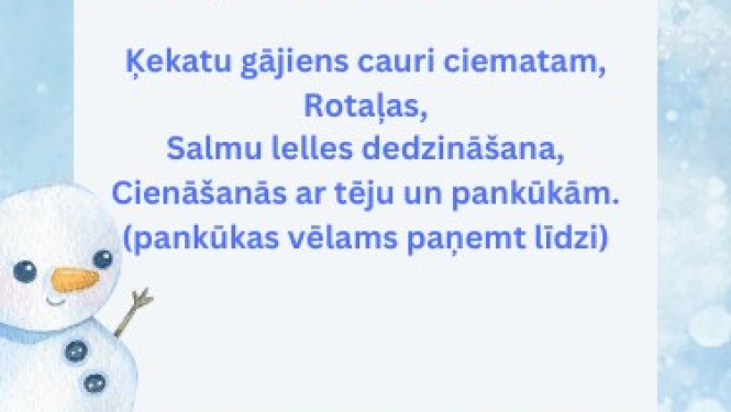 pasākuma afiša