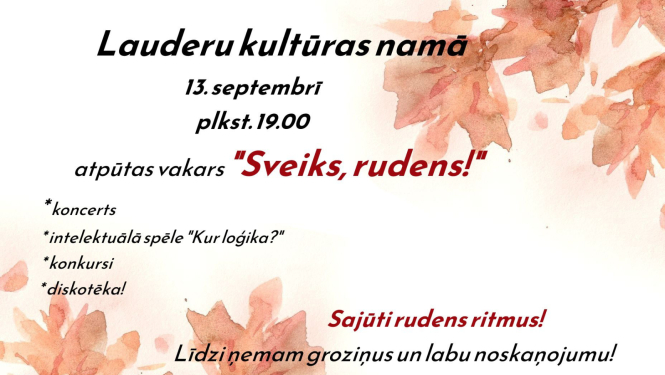 Pasākuma afiša