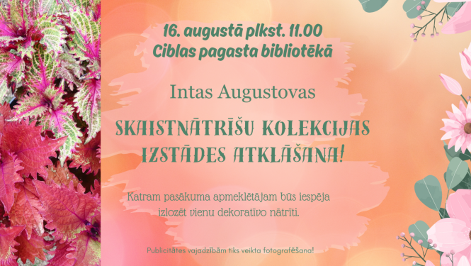 Pasākuma afiša