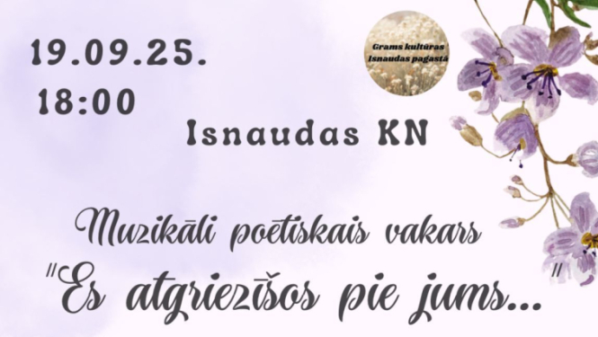Pasākuma afiša