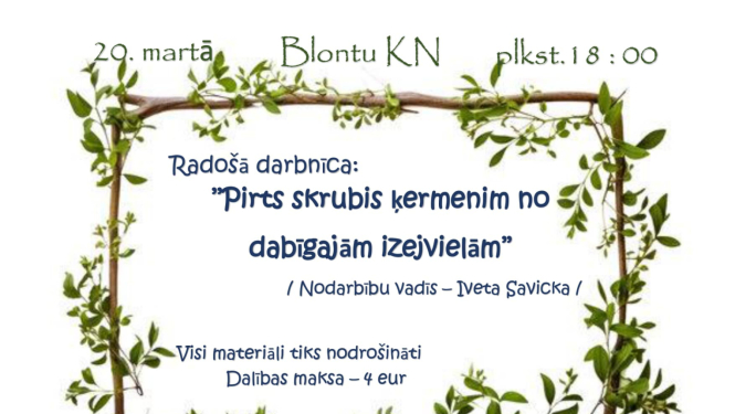 pasākuma afiša