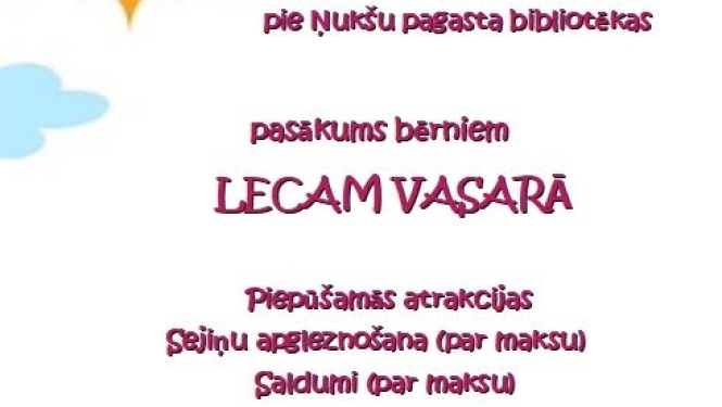 Pasākuma afiša