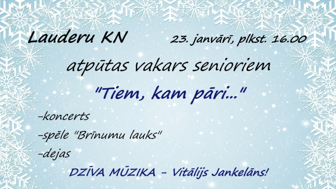 Pasākuma afiša
