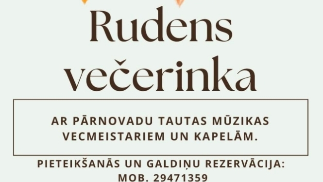 pasākuma afiša