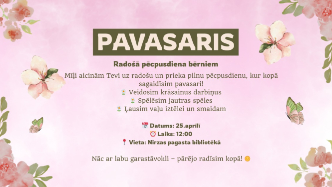 pasākuma afiša