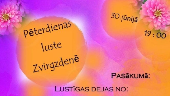 Pasākuma afiša