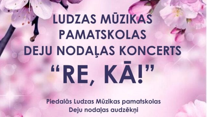 afiša mūzikas skolas koncertam