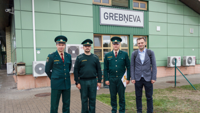 Frontex aģentūras sadarbības koordinators apmeklēja Latvijas – Krievijas ārējo robežu