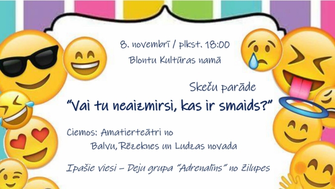 pasākuma afiša