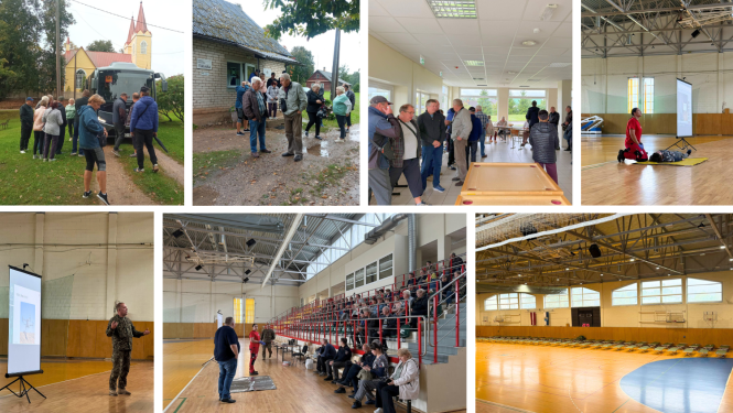 Mācību "Pilskalns" praktiskā daļa – organizēta iedzīvotāju evakuācijas izspēle Ludzā