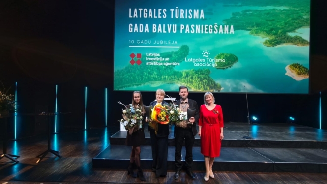 Latgales tūrisma gada balvas 2025 saņēmēji no Ludzas novada