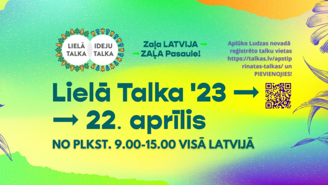afiša lielā talka