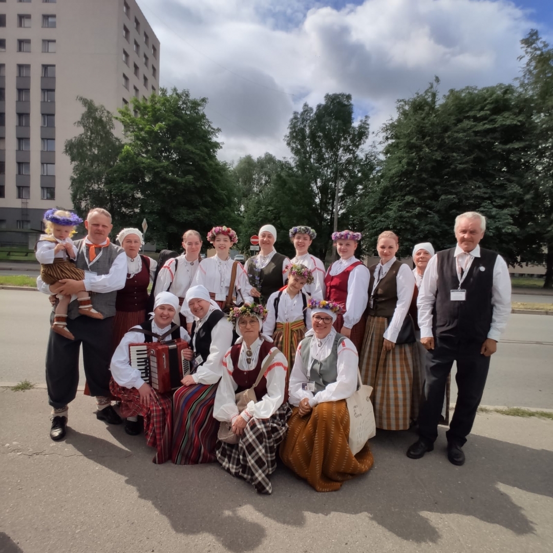 Ludzas novada kolektīvs XXVII Vispārējos latviešu dziesmu un XVII Deju svētkos