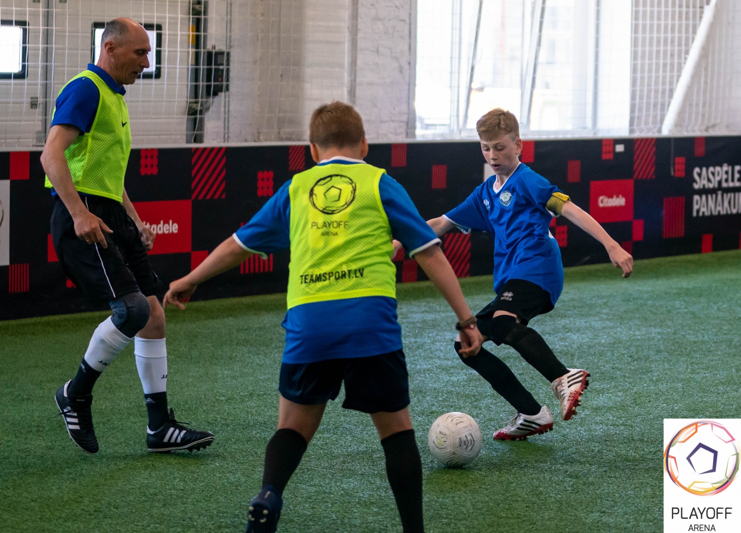 Bagātu pieredzi ieguva jaunie futbola censoņi