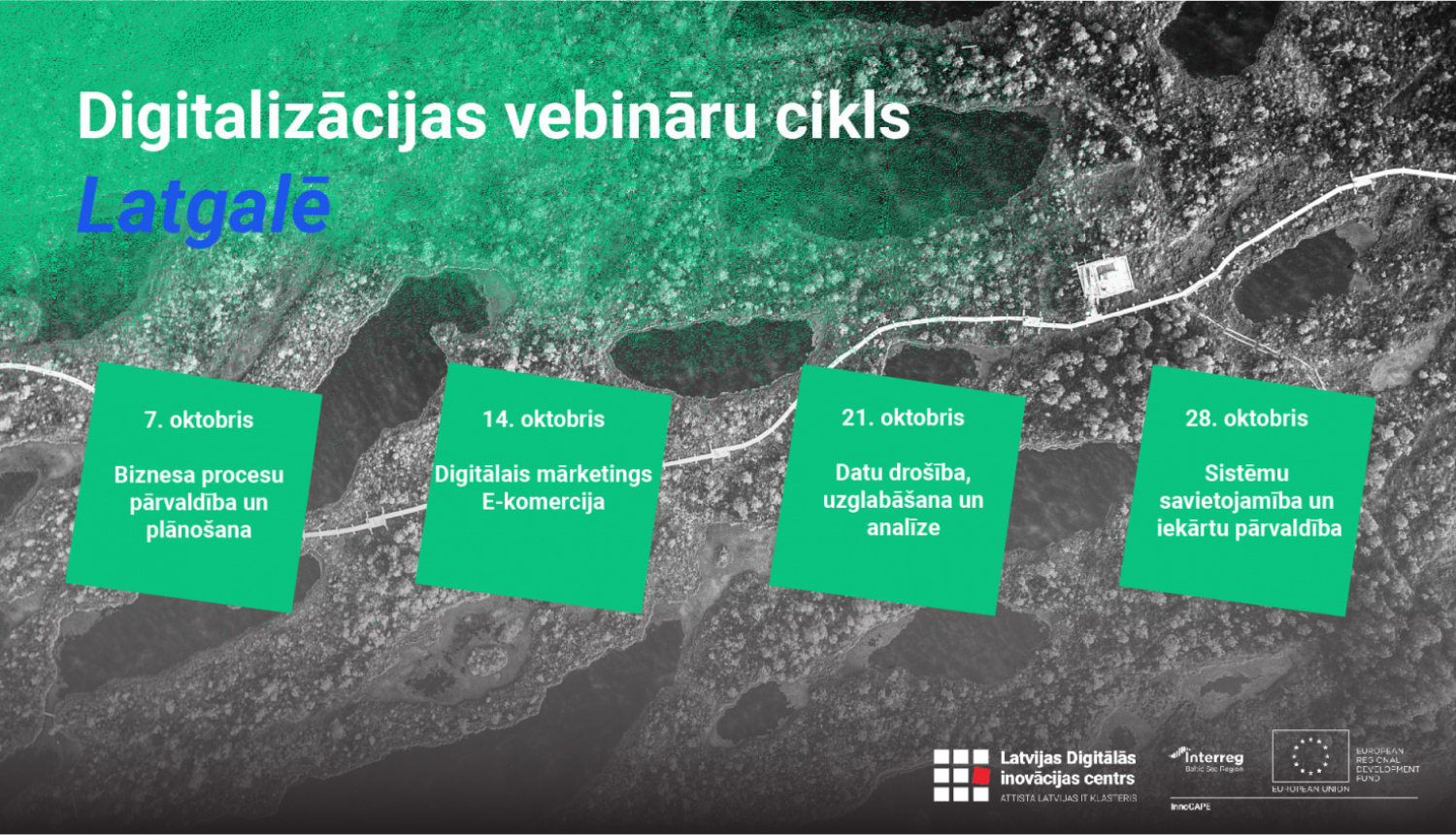 Digitalizācijas vebināru cikls Latgalē