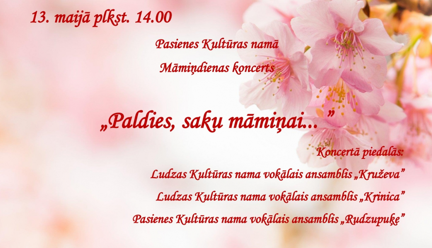 Pasākuma afiša
