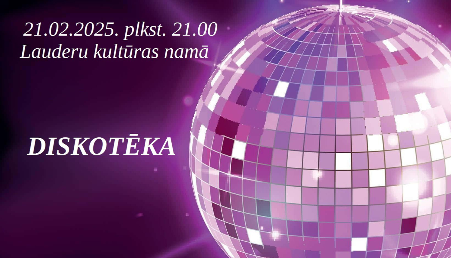 Pasākuma afiša