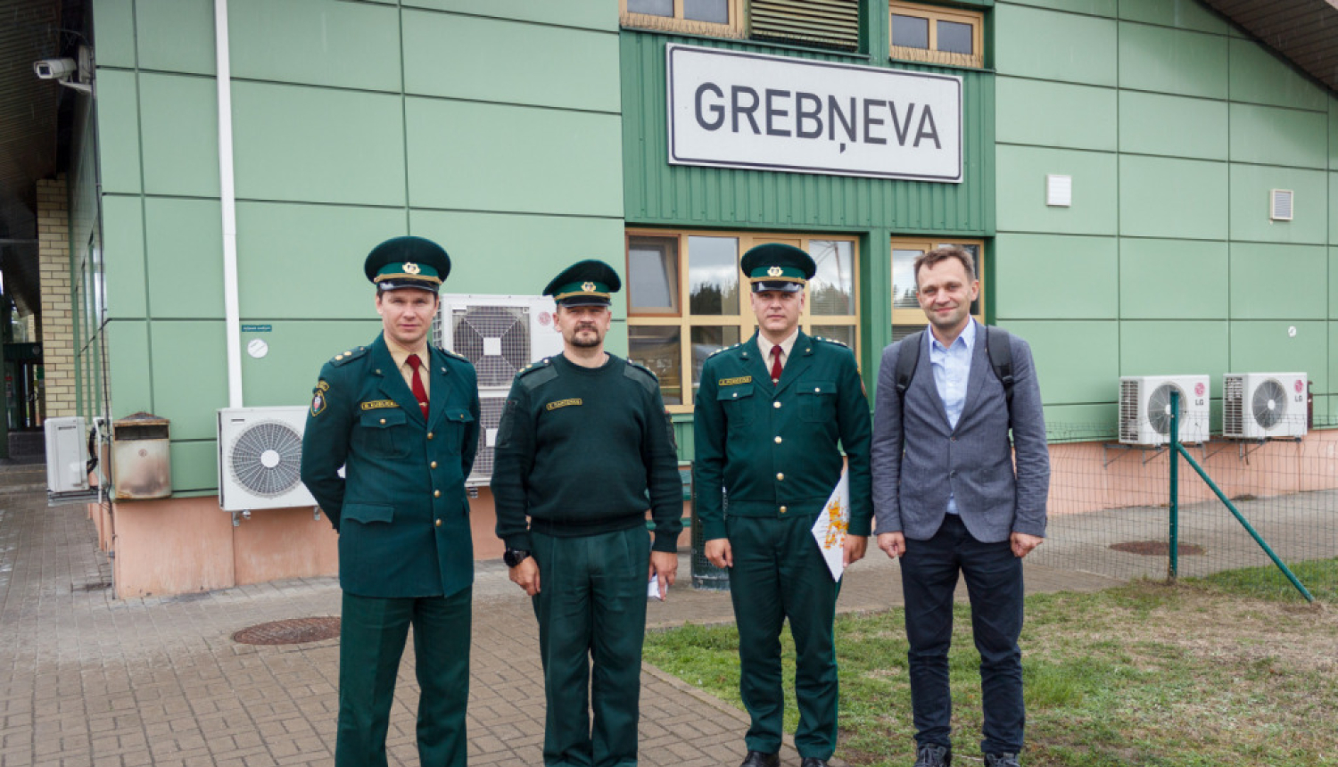 Frontex aģentūras sadarbības koordinators apmeklēja Latvijas – Krievijas ārējo robežu